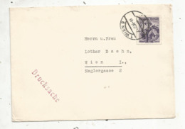 Lettre , AUTRICHE ,  1 WIEN 9 , 1956, Drucksache - Frankeermachines (EMA)