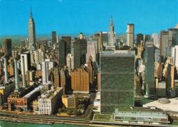 United Nations With Skyscrapers, New York City, USA - Unused - Panoramic Views