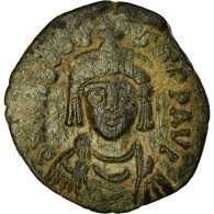 Monnaie, Tibère II Constantin, Decanummium, 578-582, Constantinople, TTB - Bizantinas