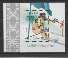 Thème Sports - Ski - Laos - Timbres Neufs ** Sans Charnière - TB - Ski