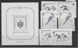 Thème Sports - Ski - Pologne - Timbres Neufs ** Sans Charnière - TB - Ski