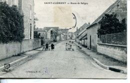 N°77045 -cpa Saint Clément -route De Saligny- - Saint Clement