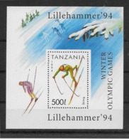 Thème Sports - Ski - Tanzanie - Timbres Neufs ** Sans Charnière - TB - Ski