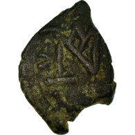 Monnaie, Justin II, Pentanummium, 565-578 AD, Constantinople, TB+, Cuivre - Bizantinas
