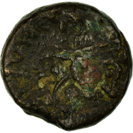 Monnaie, Justin II, 12 Nummi, 565-578 AD, Alexandrie, TB+, Cuivre, Sear:389 - Byzantium