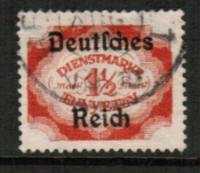 BAVARIA  Scott # O 66 VF USED (Stamp Scan # 542) - Servizio