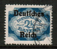 BAVARIA  Scott # O 67 VF USED (Stamp Scan # 542) - Servizio