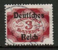 BAVARIA  Scott # O 68 VF USED (Stamp Scan # 542) - Dienstzegels