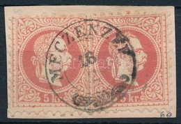 1867 2 X 5kr 'MECZENZÉF' - Sonstige & Ohne Zuordnung