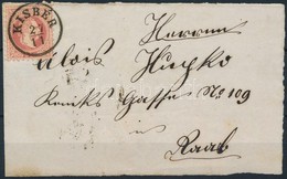 1867 5kr Levél Előlapon 'KISBÉR' - Other & Unclassified