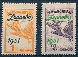 * 1931 Zeppelin Pár (12.000) (2P Folt / Spot) - Sonstige & Ohne Zuordnung