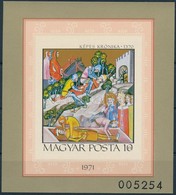 ** 1971 Képes Krónika Vágott Blokk (4.500) - Sonstige & Ohne Zuordnung