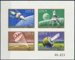 ** 1971 Luna 16 Vágott Blokk (3.000) - Sonstige & Ohne Zuordnung