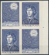 ** 1973 Nikolausz Kopernikusz ívszéli Vágott Négyestömb (6.000) - Autres & Non Classés