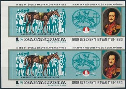 ** 1977 150 éves A Magyar Lóversenyzés Vágott Párban (7.000) - Sonstige & Ohne Zuordnung