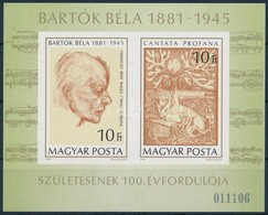 ** 1981 Bartók Béla Vágott Blokk  (4.500) - Otros & Sin Clasificación