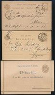 22 Küldemény Az 1880-as - 1930-as évekből Jobbakkal - Other & Unclassified