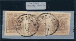 1850 3 X 6kr Alul üreges Nyomat ,,DEBRECZIN' - Other & Unclassified