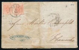 1853 2 X 3kr Levélen ,,KULA' - ,,NAGY-KANISA' - Otros & Sin Clasificación