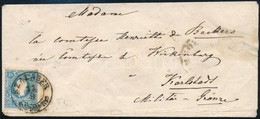 ~ 1860 15kr II Levélen ,,SZALABÉR' - ,,KARLSTADT' - Other & Unclassified