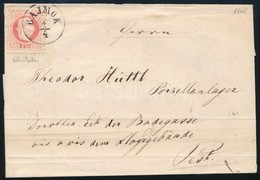 1868 5kr Levélen ,,BAJMOK' - ,,SZEGED'  - ,,PEST' - Autres & Non Classés