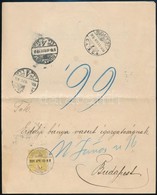 1906 Turul 2f Meghívón, Az Erdélyi Bányavasút Igazgatóságának - Other & Unclassified