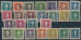 * O 1917-1918 K.u.K. Feldpost III. Forgalmi Sor 25 Db Bélyeg - Andere & Zonder Classificatie