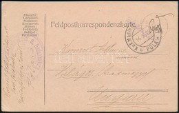 1915 Tábori Lap 'KuK Festungsfeldbahn 2. Bauabteilung POLA' + 'MFP POLA C' - Altri & Non Classificati