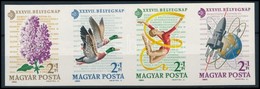 ** 1964 Bélyegnap (37.) Vágott 4-es Csík - Otros & Sin Clasificación