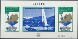 ** 1974 Europa Genf Vágott Blokk (22.000) - Sonstige & Ohne Zuordnung