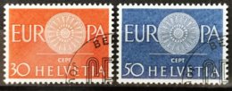 1960 Europamarken ET-Stempel MiNr: 720-721 - Altri & Non Classificati