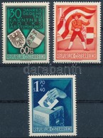 ** 1950 Népszavazás Sor Mi 952-954 (Mi EUR 130.-) - Andere & Zonder Classificatie