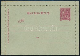 ~1890 Gyermekposta Használatlan 5Kr Zárt Díjjegyes Levelezőlap - Sonstige & Ohne Zuordnung