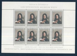 ** 2006 Festmények A Liechtenstein Múzeumban, Bécs (II) Kisív Mi 2574 - Other & Unclassified