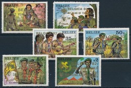 ** 1982 Nemzetközi Bélyegkiállítás, BELGICA Sor Mi 661-666 - Altri & Non Classificati