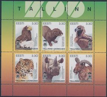** 1997 Állatok Kisív,
Animals Mini Sheet
Mi 294-299 - Other & Unclassified