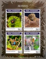 Mozambique. 2019 Spiders. (0414a)  OFFICIAL ISSUE - Arañas