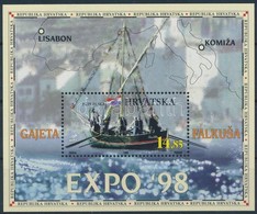 ** 1998 Hajók Blokkk,
Ships Block
Mi 14 - Other & Unclassified