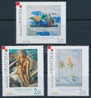 ** 2002 Festmények Sor,
Paintings Set
Mi 627-629 - Altri & Non Classificati