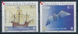 ** 2005 50 éves A CEPT Bélyeg, Hajók Sor,
Ships Set
Mi 734-735 - Autres & Non Classés