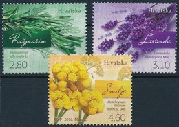 ** 2016 Virágok Sor,
Flowers Set
Mi 1217-1219 - Other & Unclassified