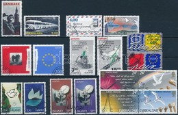 O Europa CEPT 1994-1995 71 Db Bélyeg és 3 Blokk - Altri & Non Classificati