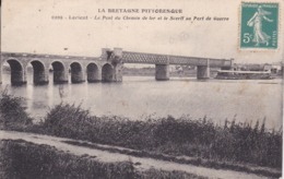 [56] Morbihan > Lorient Le Pont  De Chemin De Fer Et Le Scorff Au Port De Guerre - Lorient