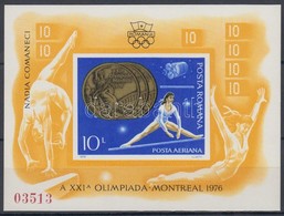 ** 1976 Montreali Nyári Olimpia Blokk Mi 138 - Altri & Non Classificati