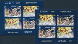 ** 2009 Europa CEPT: Csillagászat Blokk Mi 445 I+II - Other & Unclassified