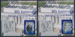 ** 2012 Abraham Lincoln Kisív Mi 5653-5656 + Blokkpár Mi 676-677 - Sonstige & Ohne Zuordnung