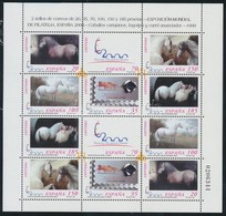 ** 1999 ESPANA 2000 Bélyegkiállítás: Lovak Kisív Mi 3512-3517 - Andere & Zonder Classificatie