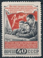 ** 1951 Szovjet Békekonferencia Bélyeg Mi 1606 - Otros & Sin Clasificación