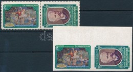 ** * 1958 Csajkovszkij Nemzetközi Zongorista és Hegedű Verseny (II) Pár (**)+ Vágott Pár (*) Mi 2062-2063 A+B - Altri & Non Classificati