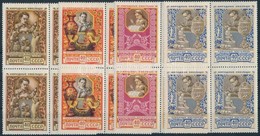 ** 1957 Kézművesség (I) Sor Négyestömbökben Mi 1930-1933 - Autres & Non Classés